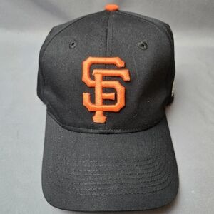San Francisco Giants Hat Cap Team MLB OC Sports Black Strapback One Size